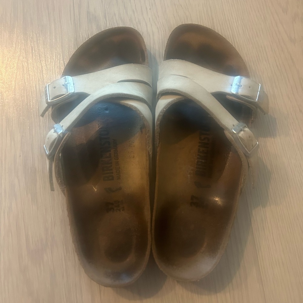 Birkenstock Yao Sandals Strappy Summer Beach Size 37